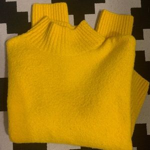 Yellow & other stories cropped sweater
